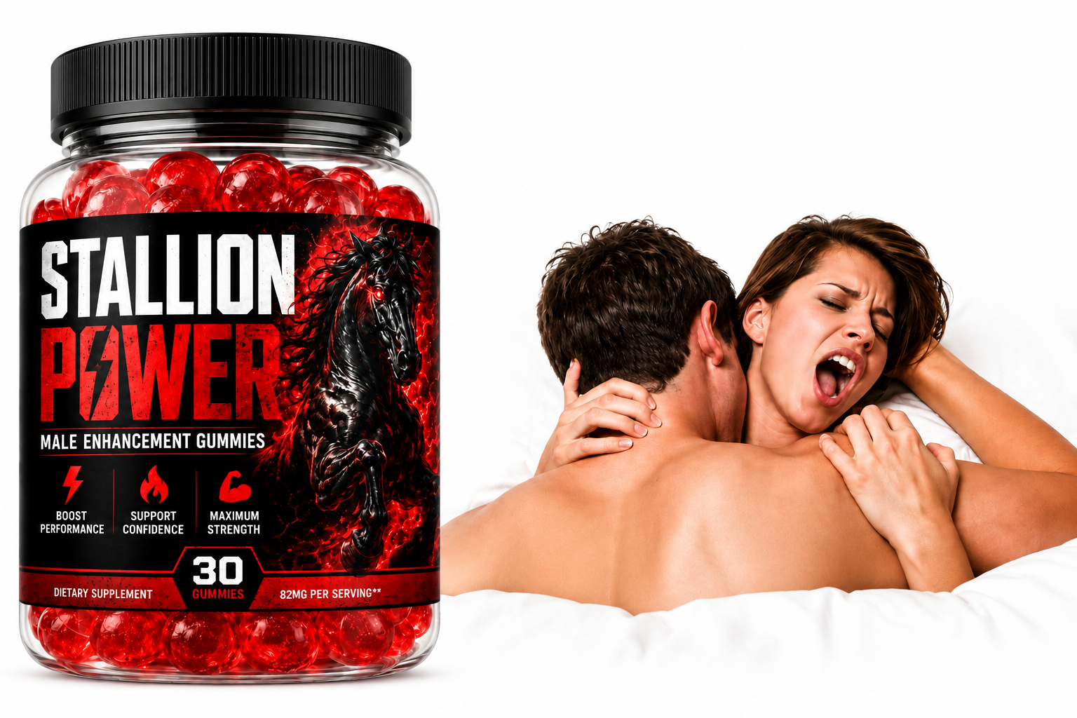 Stallion Power Daily Male Vitality and Performance Support Supplement